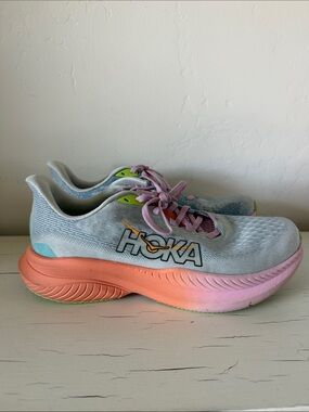 Hoka Mach 6 Road Running Shoes Mesh Cushioned Sneakers Illusion Dusk 9.5B